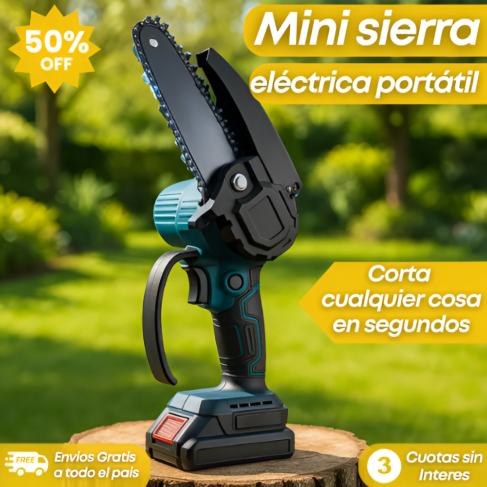 OFERTA V30 PRO - Mini Sierra eléctrica portátil - Corte rápido y preciso!