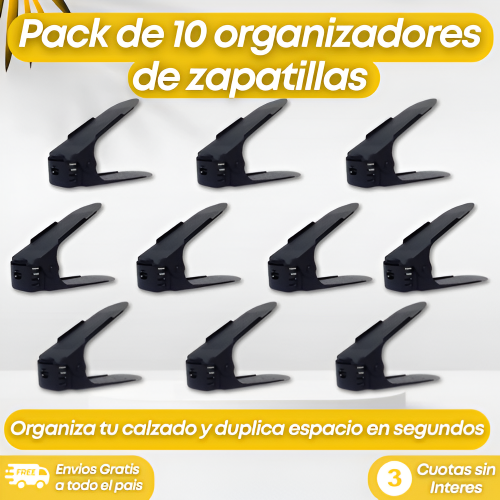 Pack De 10 Organizadores De Zapatillas