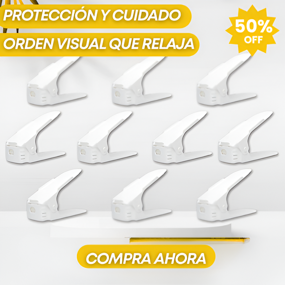 Pack De 10 Organizadores De Zapatillas