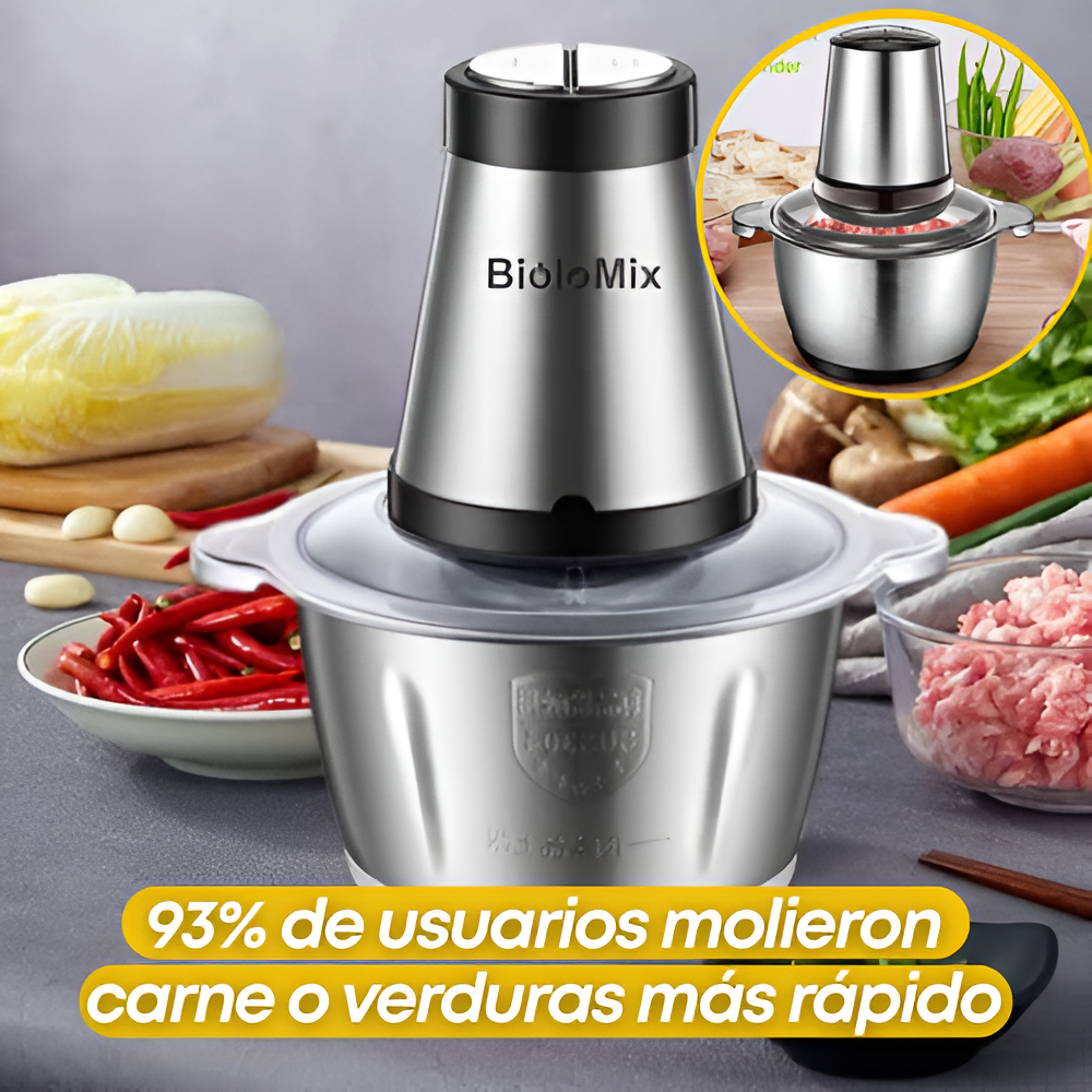 ¡IMPERDIBLE Picadora eléctrica para Carne y Verduras! 5OFF solo por HOY