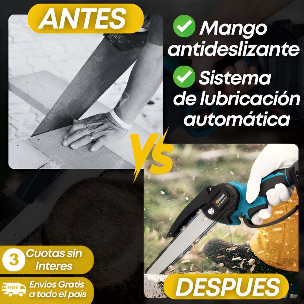 OFERTA V30 PRO - Mini Sierra eléctrica portátil - Corte rápido y preciso!