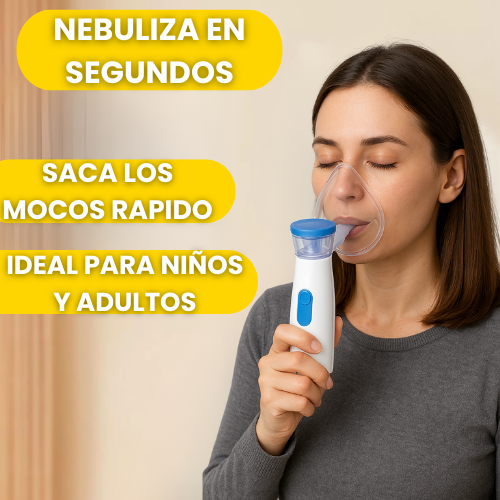 Nebulizador Portátil para Niños y Adultos