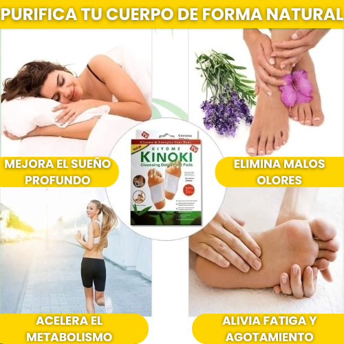 Desintoxica Tu Cuerpo - Parches Kinoki