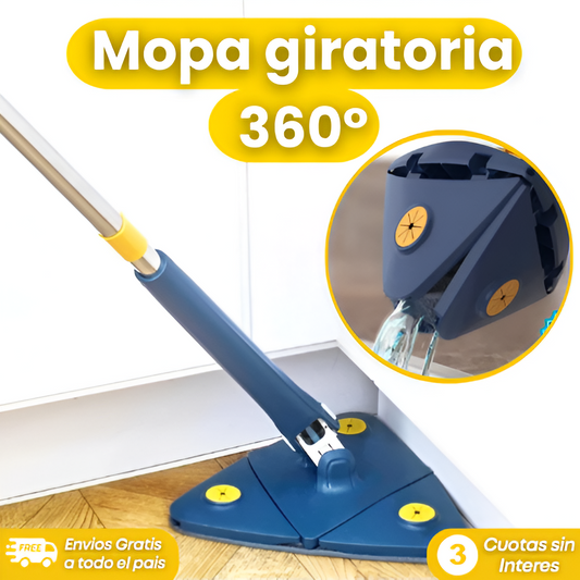 ¡OFERTA 50%OFF Mopa triangular giratoria 360°! - SOLO POR HOY