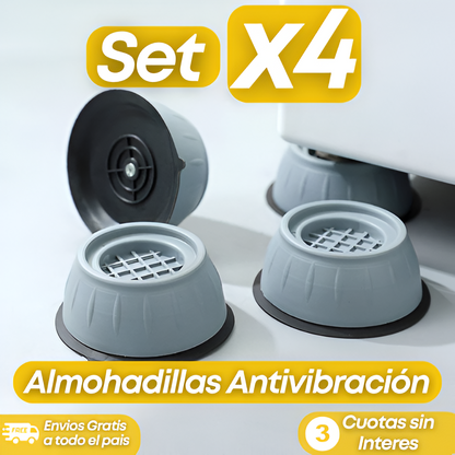 ¡OFERTON Almohadillas Antivibración para Lavadora Set x4! - 50%OFF solo por HOY