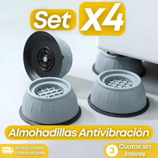 ¡OFERTON Almohadillas Antivibración para Lavadora Set x4! - 50%OFF solo por HOY
