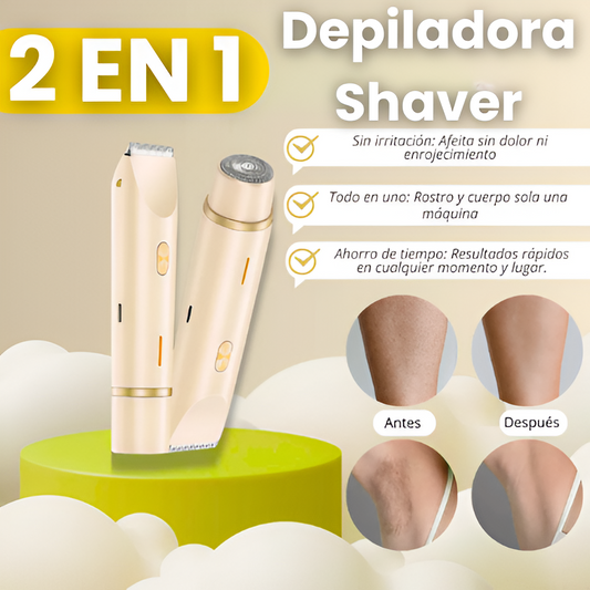 ¡ULTIMAS UNIDADES! Depiladora Shaver 2 en 1 - despidete de dolores