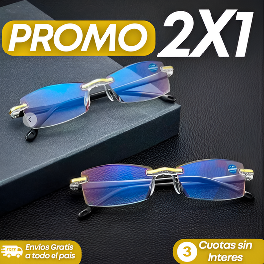 2x1 IMPERDIBLE -  Lentes TR90 Inteligentes - Deja de ver Mal