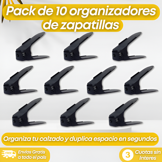 Pack De 10 Organizadores De Zapatillas