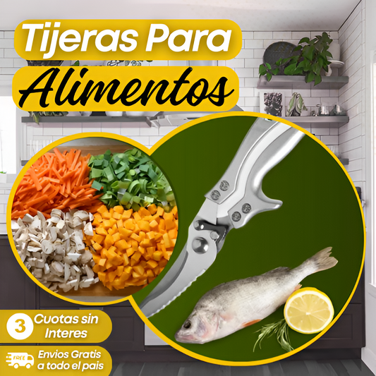 Oferton Tijeras de cocina de acero inoxidable!