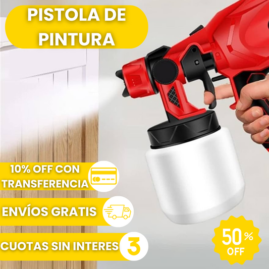 Pistola de pintura PaintPro ¡OFERTA POR TIEMPO LIMITADO!