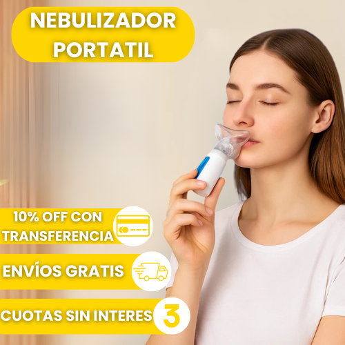 Nebulizador Portátil para Niños y Adultos
