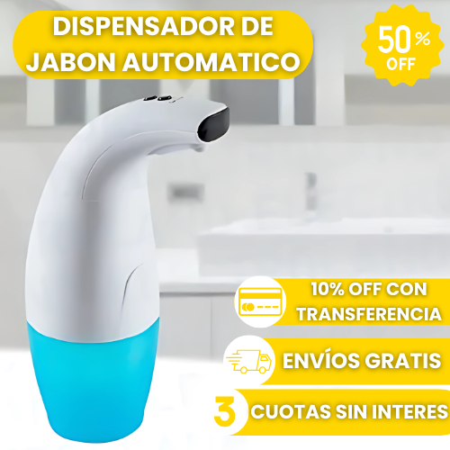 Dispensador De Jabon Automatico - Olvidate De Los Germenes
