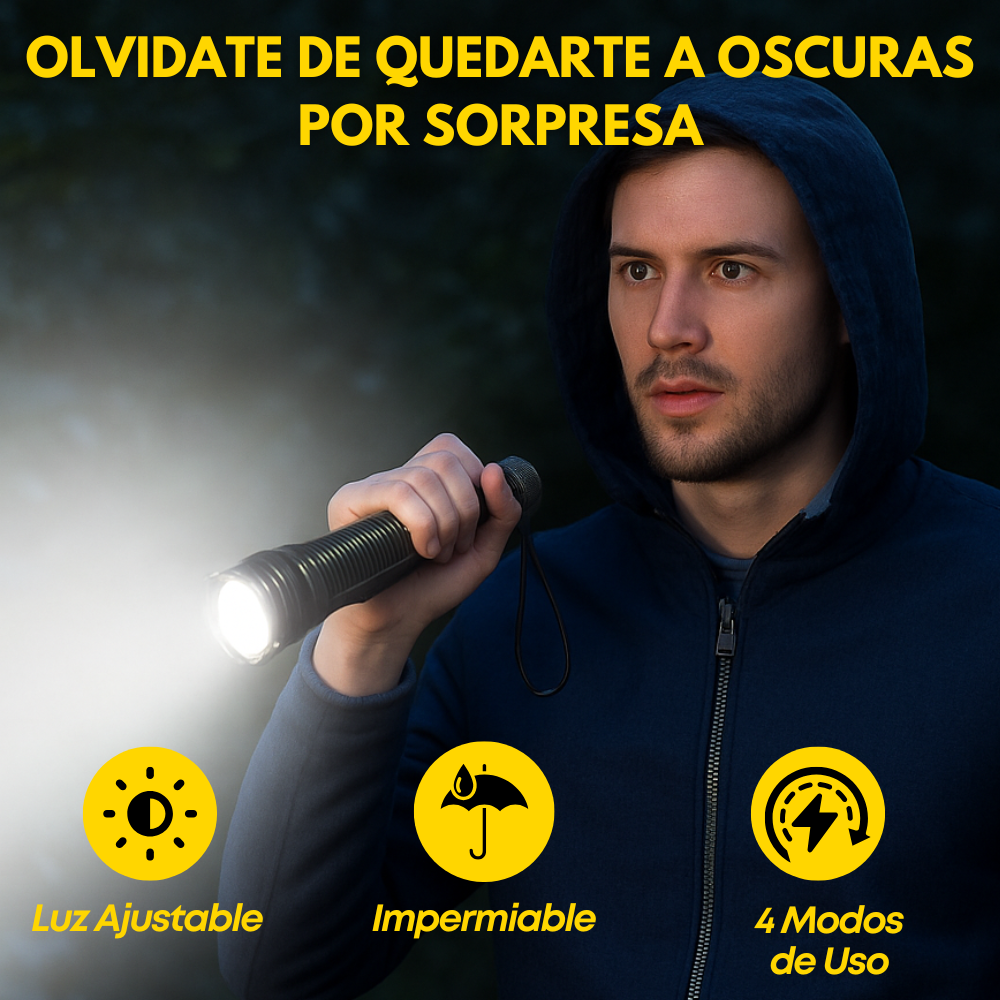 2x1 Linterna Laser Pro Max ¡Descuento exclusivo!