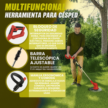 Desbrozadora INALAMBRICA podadora 3 en 1 ¡SUPER OFERTA!