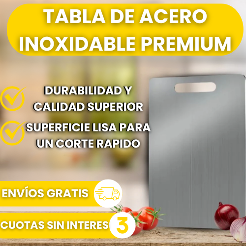 TABLA DE ACERO INOXIDABLE PREMIUM |VICTORINOX|