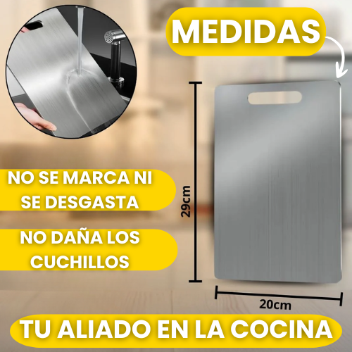 TABLA DE ACERO INOXIDABLE PREMIUM |VICTORINOX|