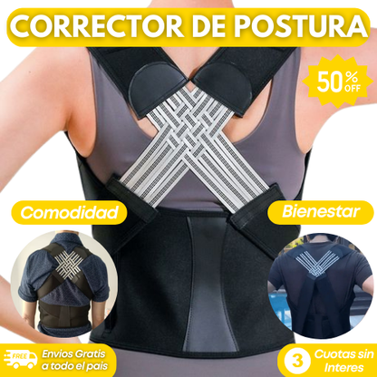 2x1 Corrector De Postura - Mejora Tu Postura En Segundos