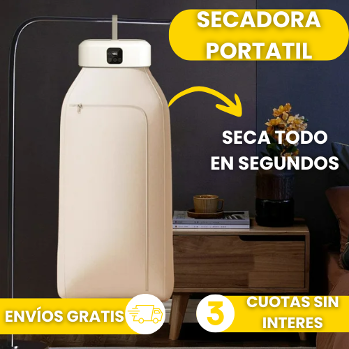 Seca Todo En Segundos - Secadora De Ropa Portatil