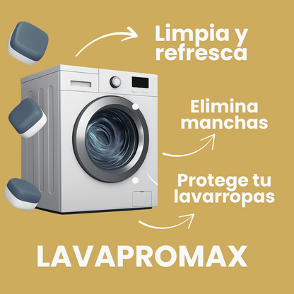 Pack x12 Pastillas limpieza profunda para lavadora