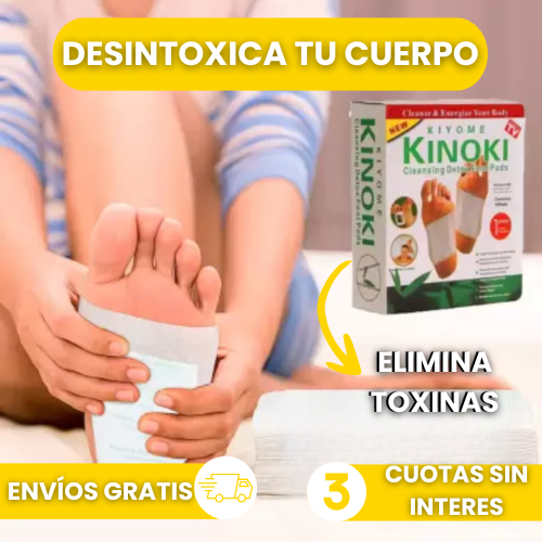 Desintoxica Tu Cuerpo - Parches Kinoki